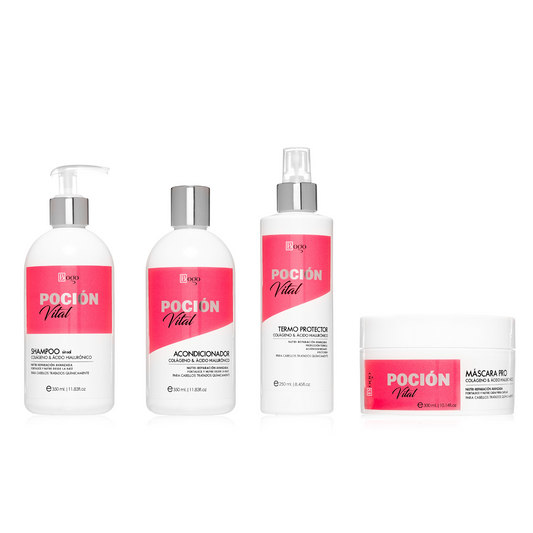 Kit Reparacion Capilar Pocion Vital con Colageno y Acido Hialuronico