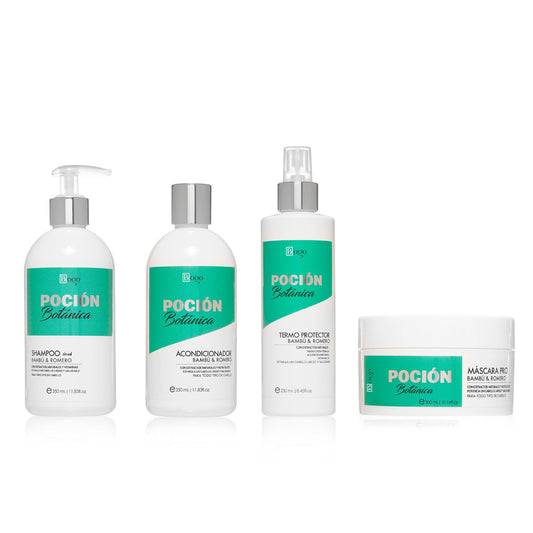 Kit Capilar Crecimiento y Fuerza Pocion Botanica de Bambu y Romero