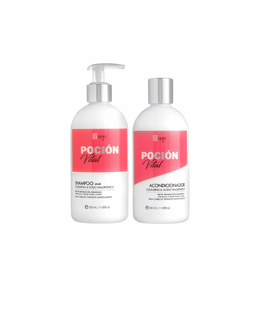 Pack Reparacion y Nutricion Capilar Pocion Vital Shampoo y Acondicionador Bogo